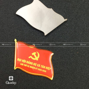 Alternative view of Logo Cài Áo Đại Hội Đại Biểu