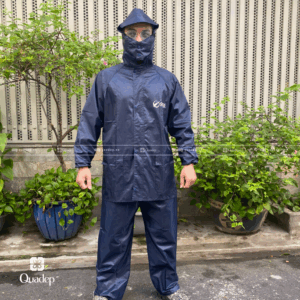 Alternative view of Áo Mưa Bộ In Logo