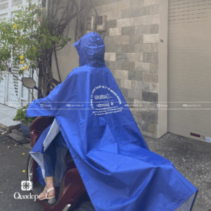 Áo Mưa Cánh Dơi In Logo Quà Tặng