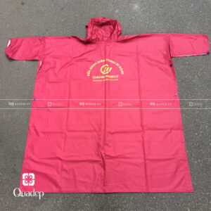 Địa Chỉ Sản Xuất Áo Mưa Vải Dù In Logo