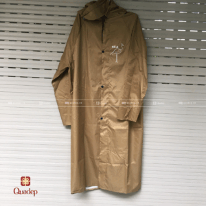 Alternative view of Áo Mưa Măng Tô In Logo Theo Yêu Cầu