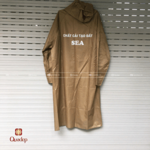 Áo Mưa Măng Tô In Logo Theo Yêu Cầu