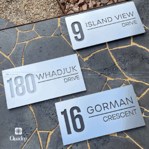 Địa Chỉ Làm Bảng Số Nhà Bằng Inox Đẹp