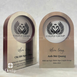 Biểu Trưng Tuyên Dương Nhân Viên - COUPLE GROUP