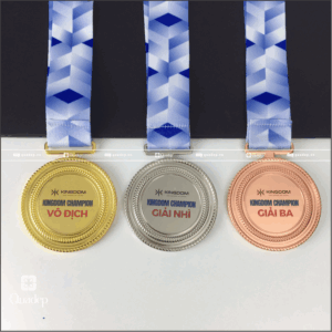 Alternative view of Huy Chương Bông Lúa Tròn Mẫu Mới 2026