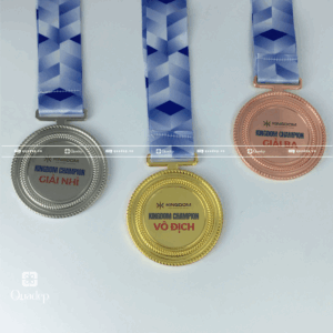 Huy Chương Bông Lúa Tròn Mẫu Mới 2026