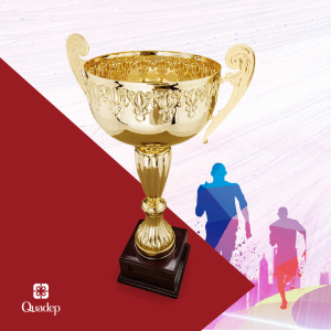 Cúp kim loại thể thao