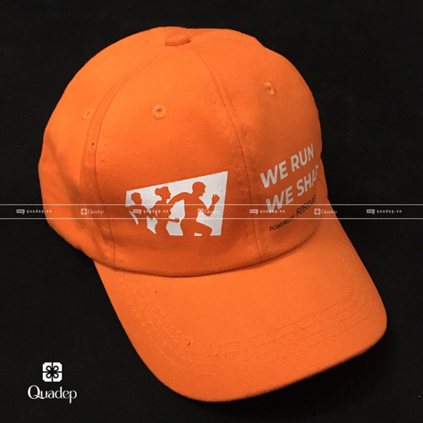 Nón sự kiện in logo - nón We Run We Share - Ảnh 2