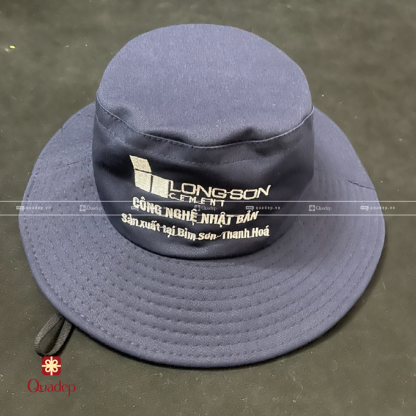 Nón tai bèo Long Sơn - nón tai bèo kaki - Ảnh 3