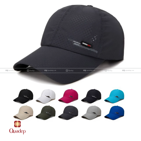 Nón vải dù thể thao - Nón lưỡi trai đẹp Sport - Ảnh 2