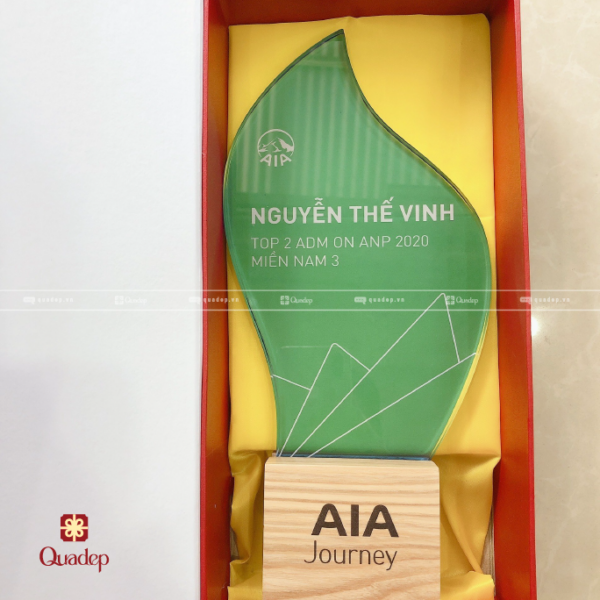 Kỷ Niệm Chương Lưu Niệm Khắc Logo AIA - Ảnh 2