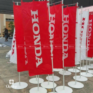 Cờ phướn quảng cáo logo Honda