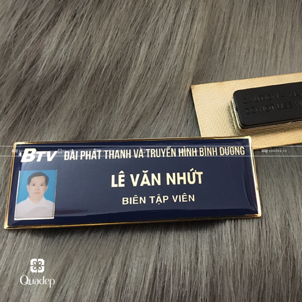 Bảng Tên Cài Áo BTV - Ảnh 3