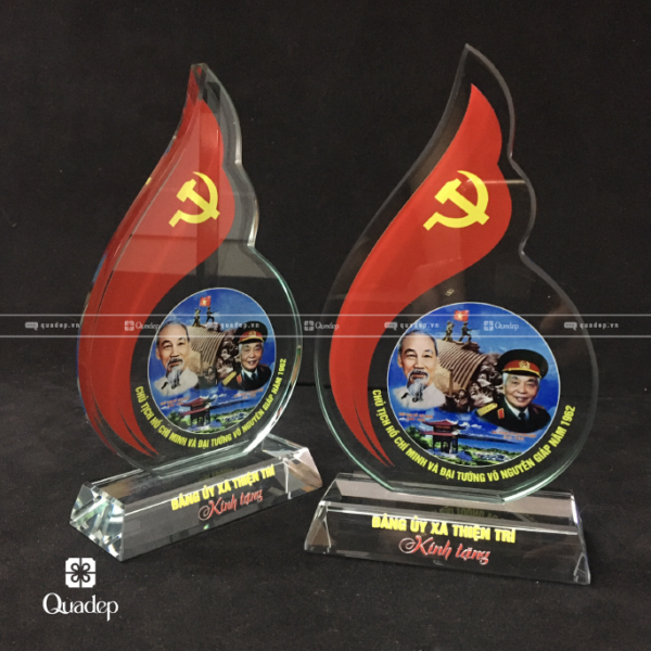 Trophy Lưu Niệm In Hình Bác Hồ - Ảnh 2