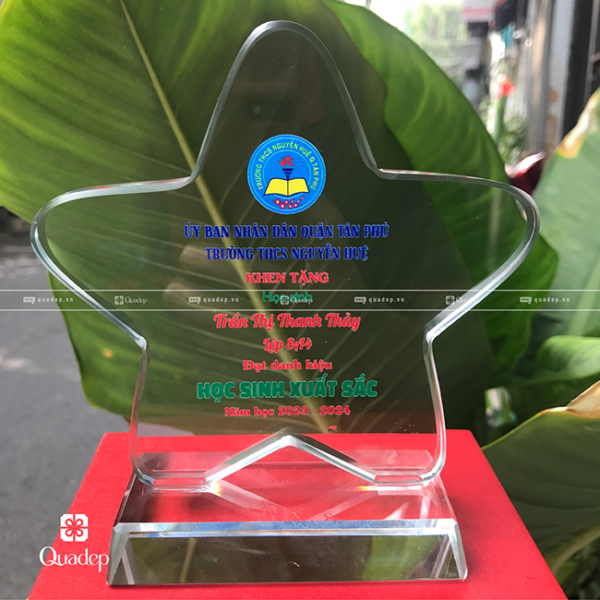 Kỷ Niệm Chương Pha Lê Hình Ngôi Sao - Quận Tân Phú - Ảnh 5