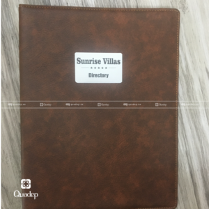 menu bìa còng sunrise villa