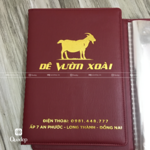 menu bìa simili vườn xoài