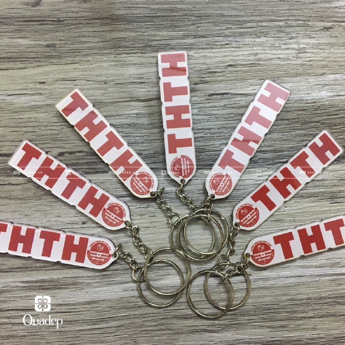 Móc Khóa Mica Trường Trung Học Phổ Thông Thực Hành