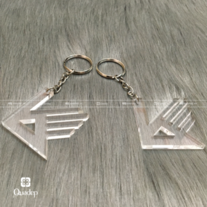 Alternative view of Móc Khóa Mica Logo Trường Đại Học Kiến Trúc TPHCM