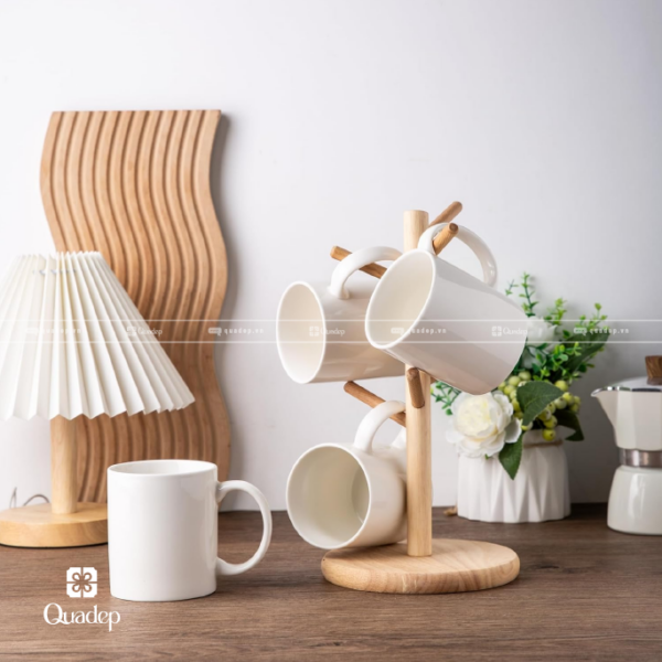 Ly In Logo-Ly Sứ Trụ Trắng - Ảnh 3