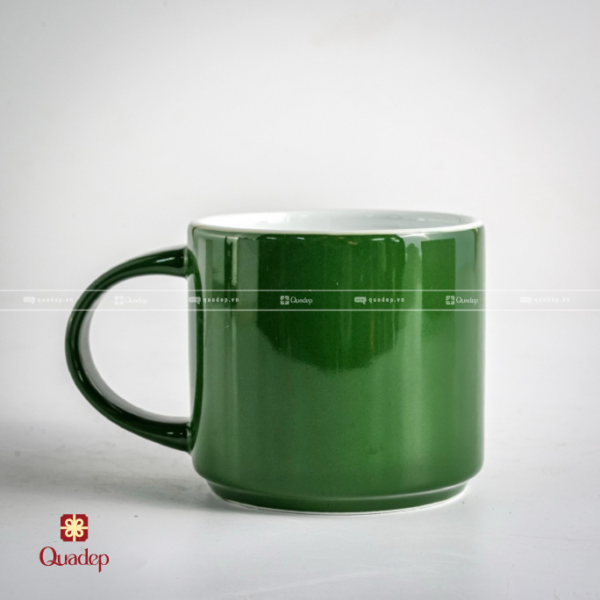Cóc Sứ In Logo - Ly Sứ Màu - Ảnh 3