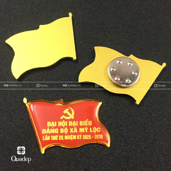 Huy Hiệu Đại Biểu Sơn Vàng