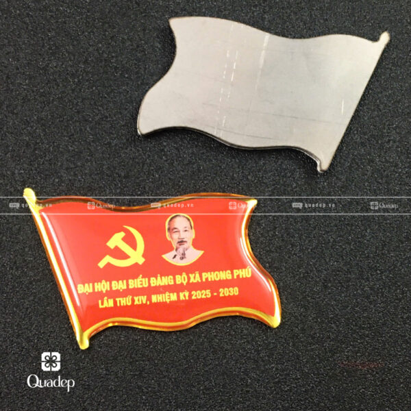 Logo Cài Áo Đại Hội Đại Biểu