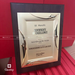 Alternative view of Biểu Trưng Bảng Tri Ân Làm Theo Yêu Cầu