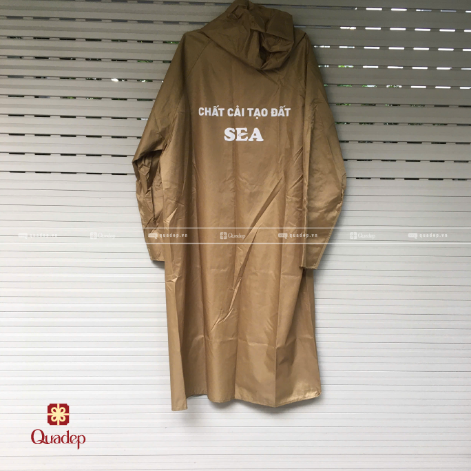 Áo Mưa Măng Tô In Logo Theo Yêu Cầu