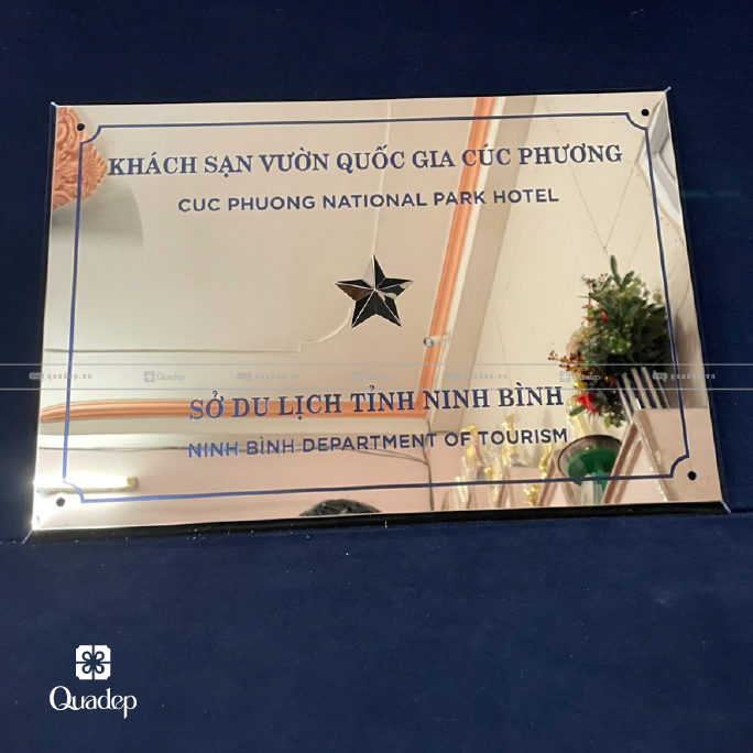 Biến Số Nhà Bằng Inox Cao Cấp-Bảng Số Khách Sạn