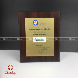 Alternative view of Bảng Vinh Danh Gỗ Đồng Mr.Vui