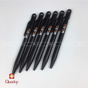 Alternative view of Bút Bi Mực Xanh In Logo Moso