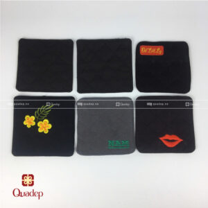 Alternative view of Lót Ly Vải Canvas Thêu Logo Theo Yêu Cầu