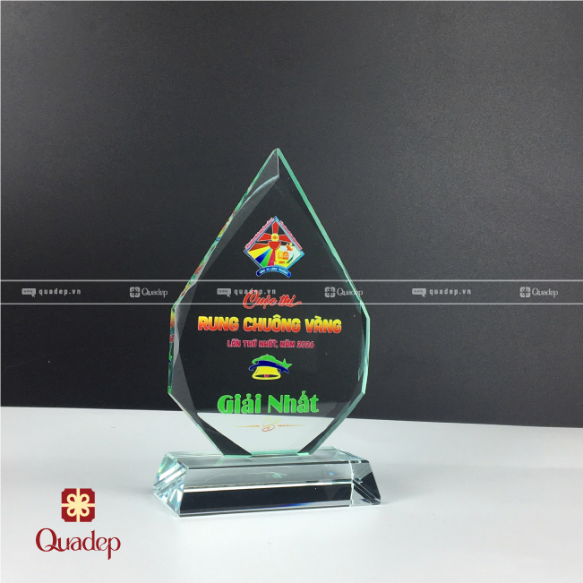 Cúp Thủy Tinh/Pha Lê Hình Chóp Nhọn - Ảnh 4