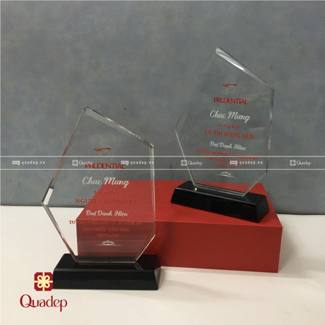 Trophy Hình Tảng Đá Vác Cạnh In Theo Yêu Cầu - Ảnh 2